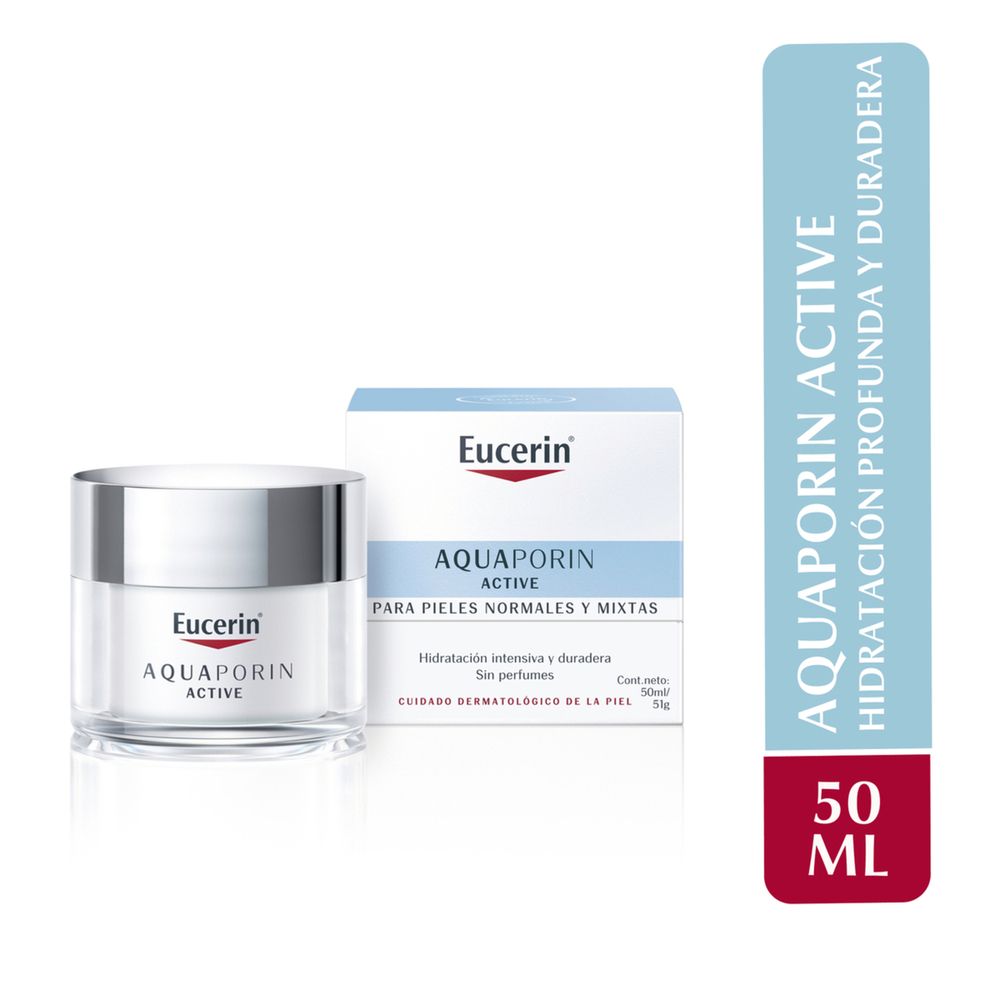 EUCERIN AQUAPORIN ACTIVE HIDRATANTE PIEL NORMAL A MIXTA x 50 - Imagen 2
