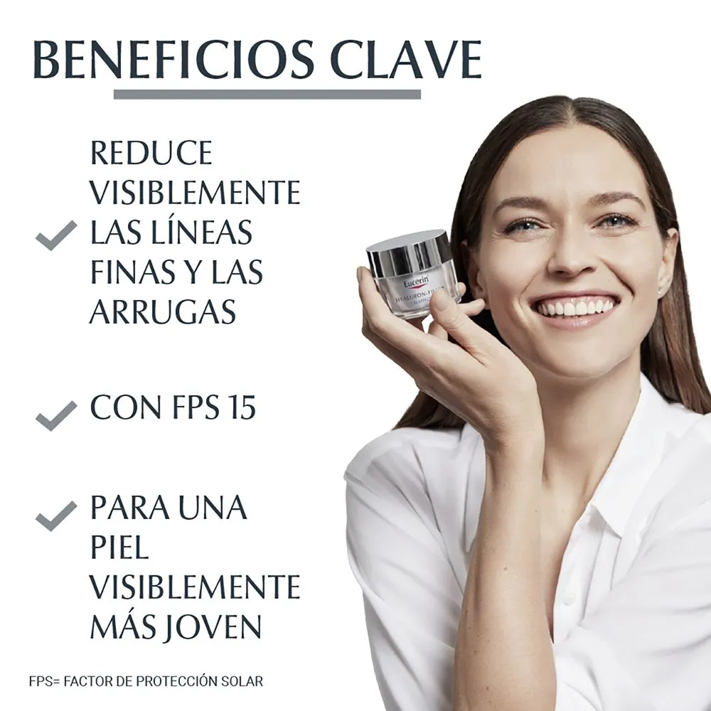 EUCERIN HYALURON FILLER DÍA PIEL NORMAL A MIXTA x 50 - Imagen 5