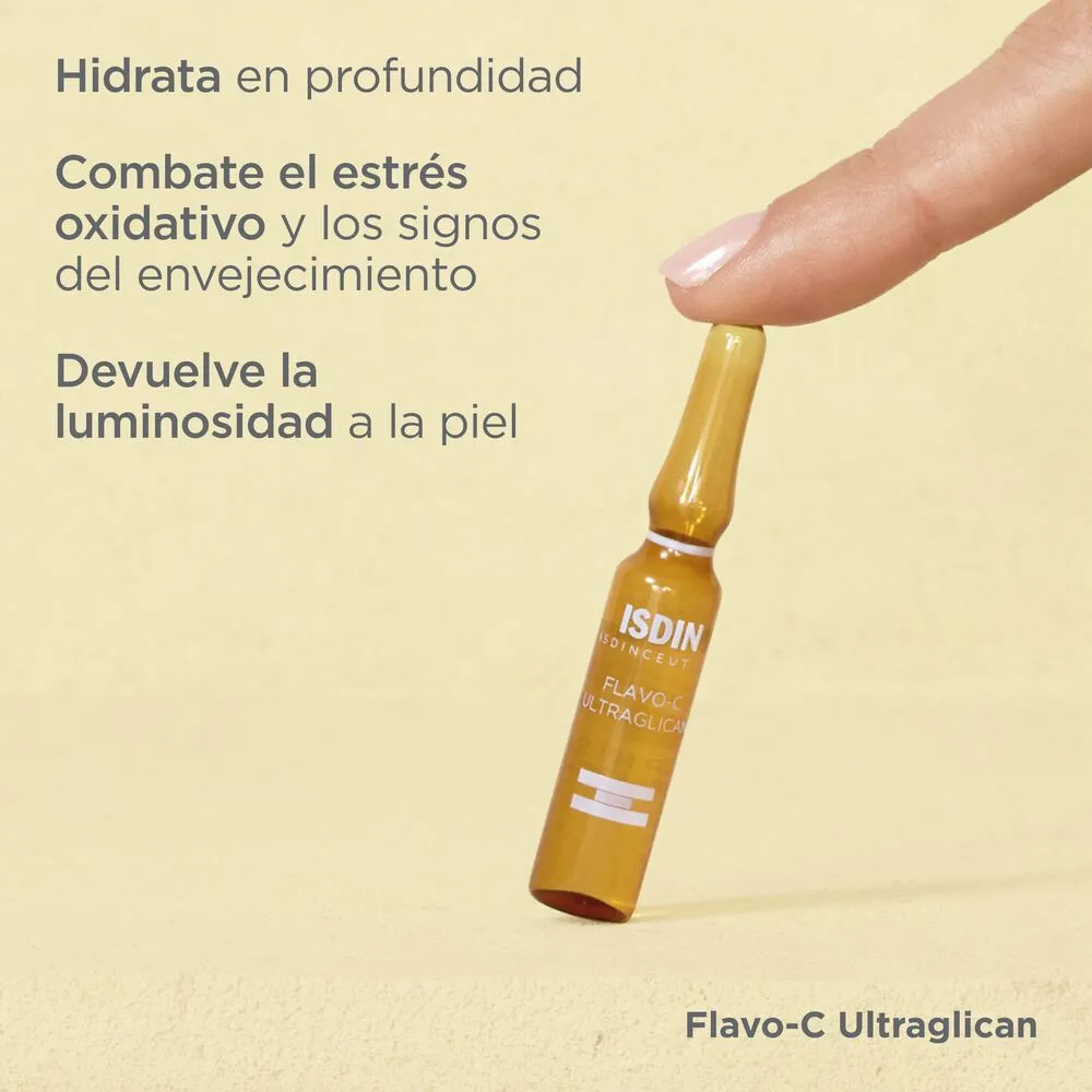 ISDIN ISDINCEUTICS FLAVO-C ULTRAGLICAN x 10 - Imagen 2