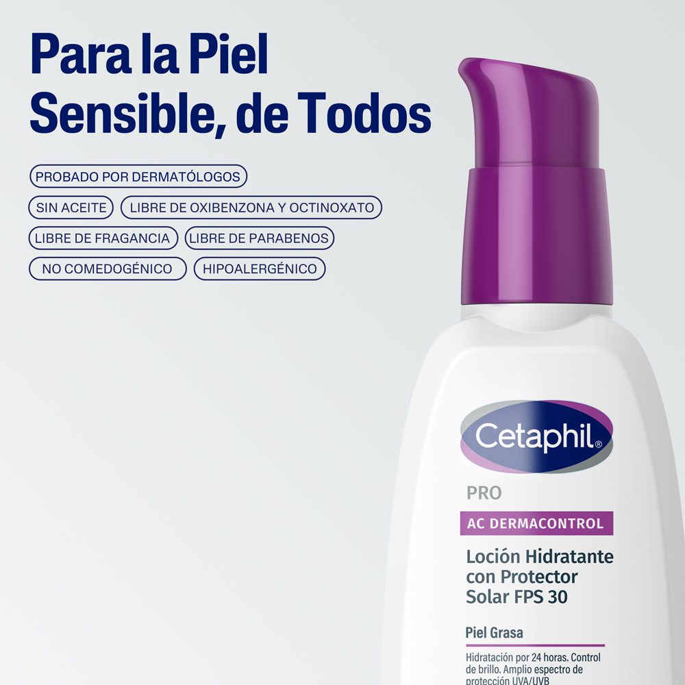 CETAPHIL PRO AC DERMACONTROL HIDRATANTE FACIAL SPF 30 x 118 - Imagen 3