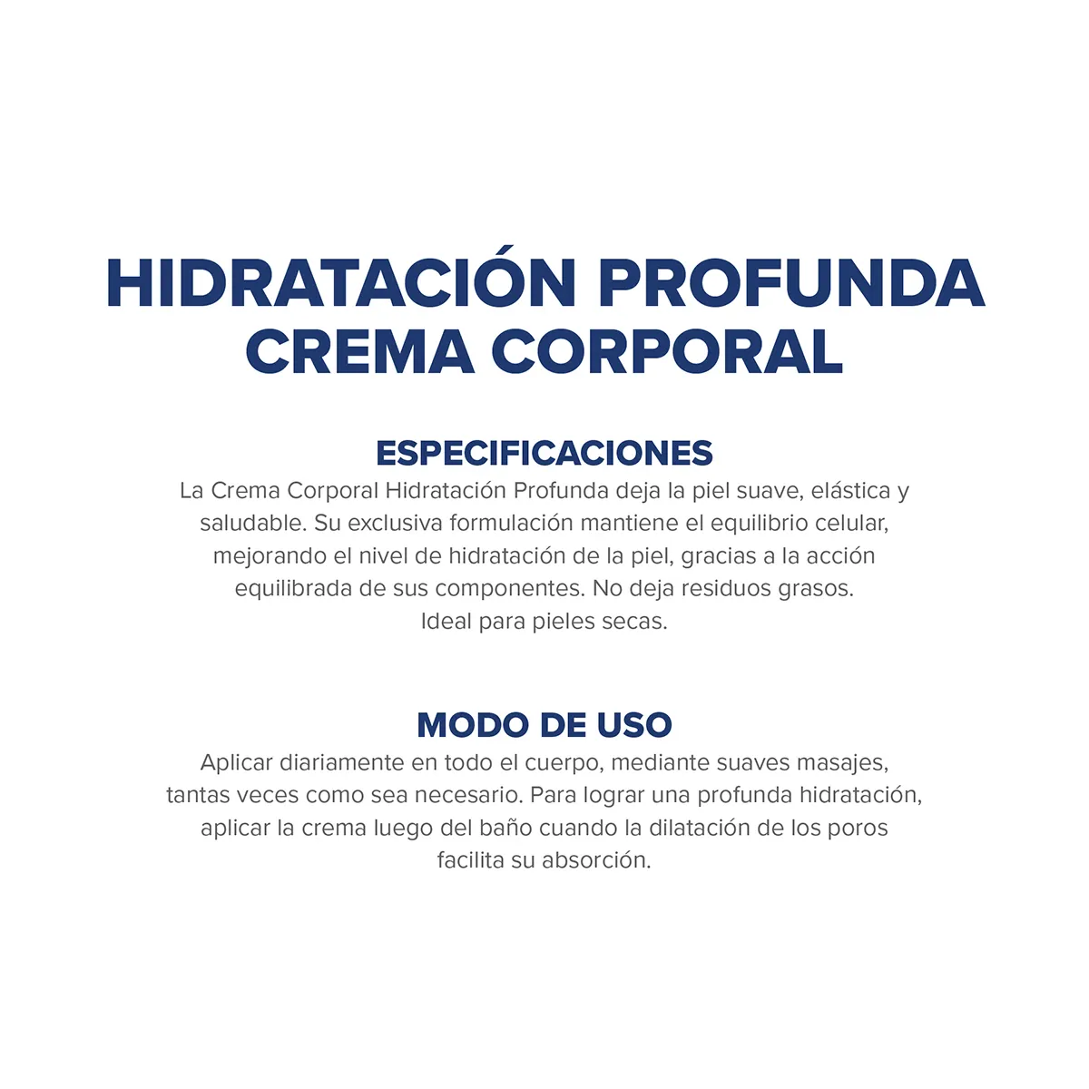 DERMAGLOS CORPORAL HIDRATACION PROFUNDA CRE x 100 - Imagen 4