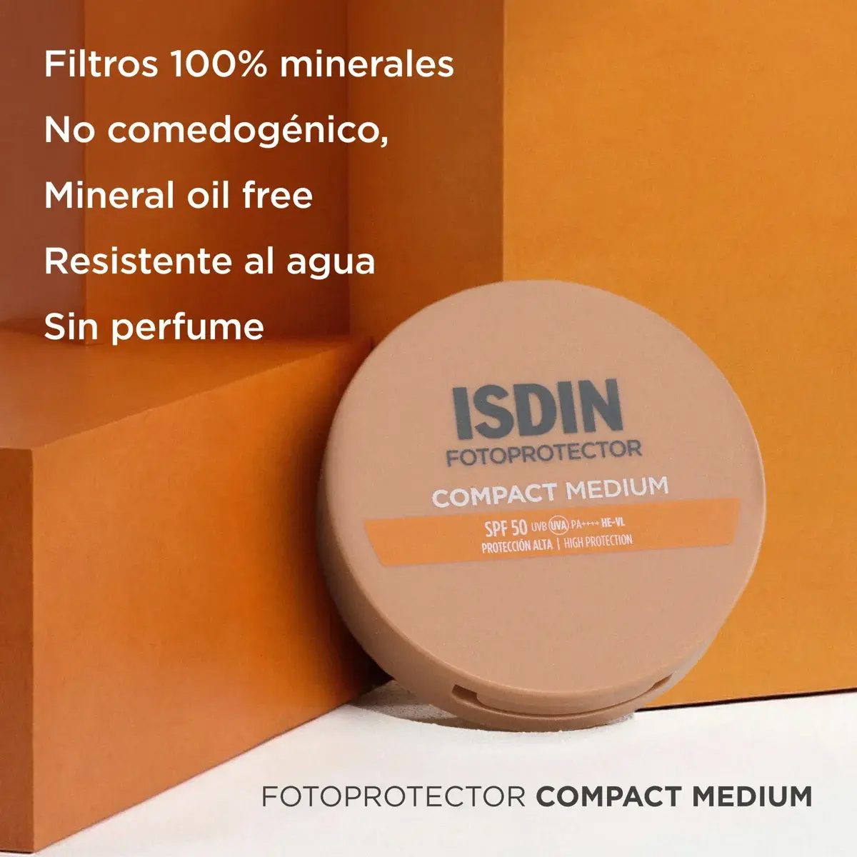 ISDIN FOTO COMPACTO MEDIO FPS 50 X 10 G - Imagen 6