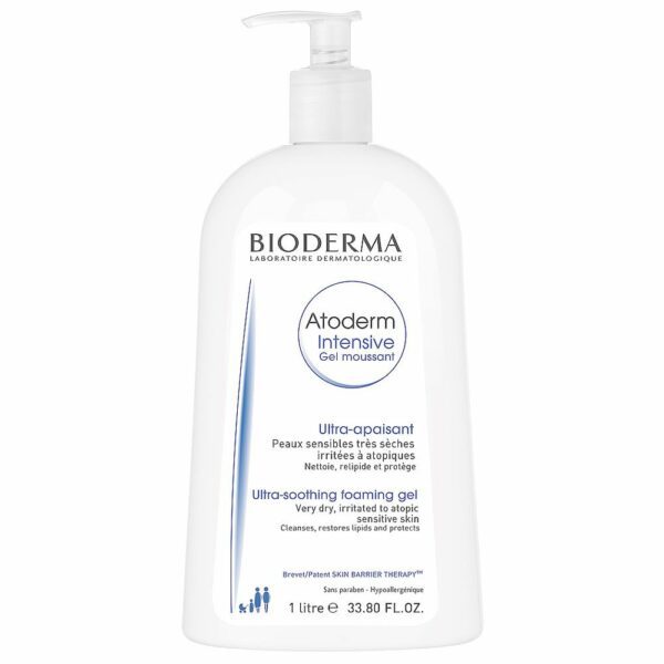 BIODERMA ATODERM INTENSIVE GEL MOUSSANT x 1L