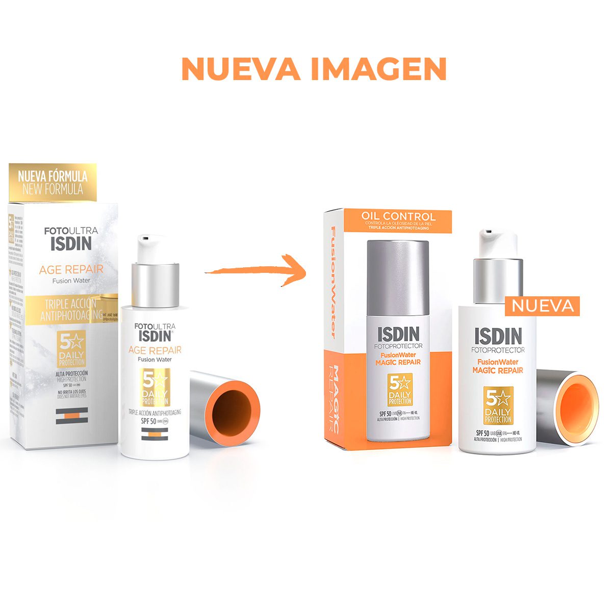ISDIN FOTO FUSIÓN MAGIC (EX AGE REPAIR)- 50+ x 50 - Imagen 2