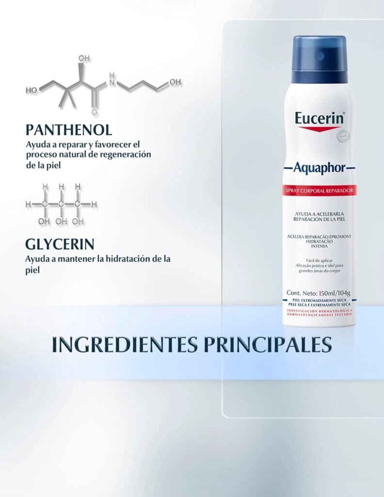 EUCERIN AQUAPHOR SPRAY CORPORAL REPARDOR x 150 Farmacia del Siglo