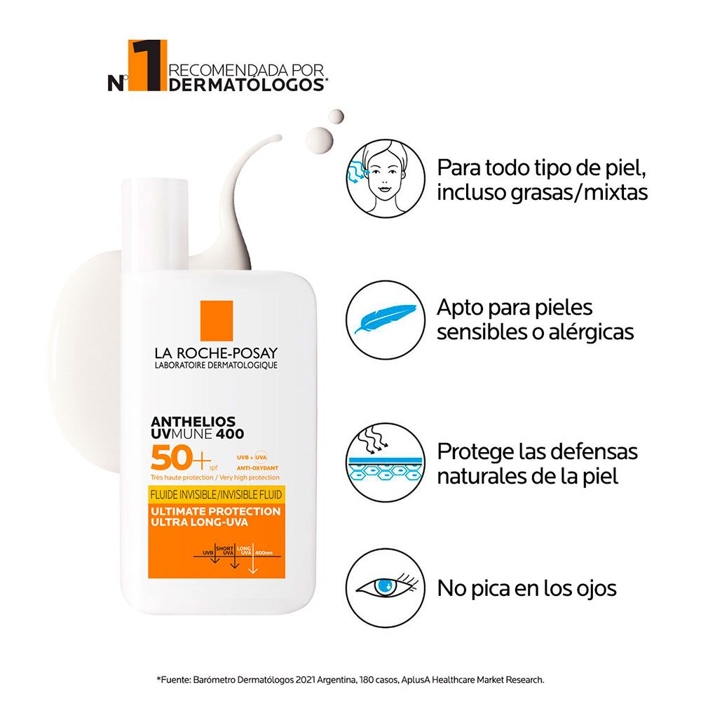 ANTHELIOS FLUIDO UVMUNE 400 FPS50+ X 50 - Imagen 4