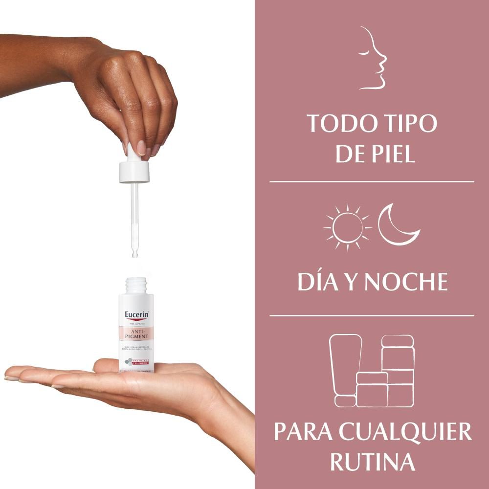 EUCERIN ANTI-PIGMENT SERUM FACIAL ULTRA LIGHT ANTIMANCHAS PIEL OLEOSA X 30 - Imagen 5