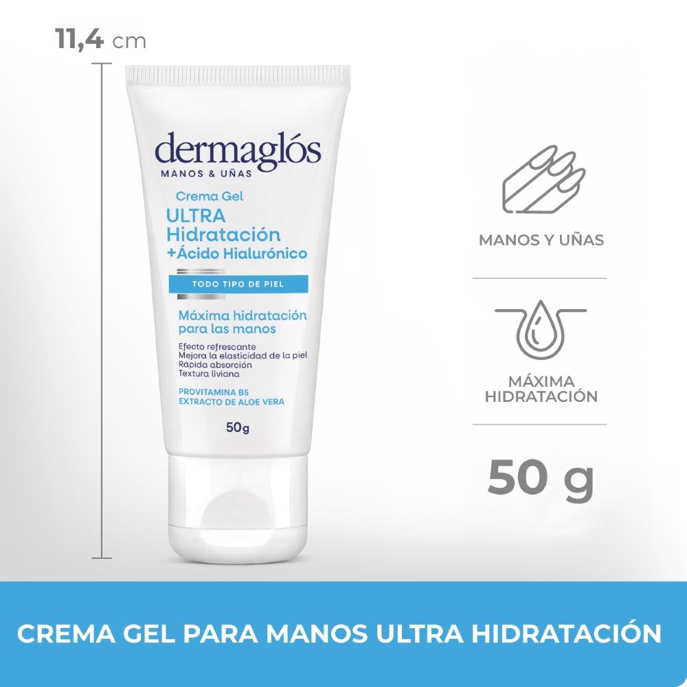 DERMAGLÓS CORPORAL MANOS Y UÑAS ULTRA HIDRATACIÓN X50 - Imagen 4