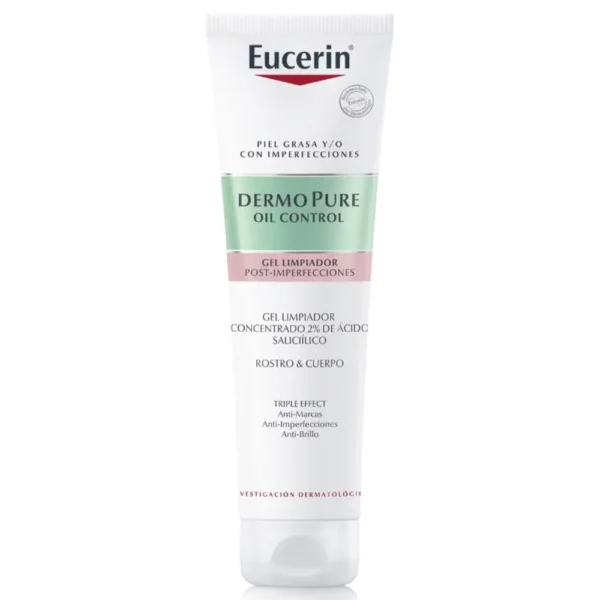 EUCERIN DERMOPURE GEL LIMPIADOR TRIPLE EFFECTO P.GRASA X 150ml
