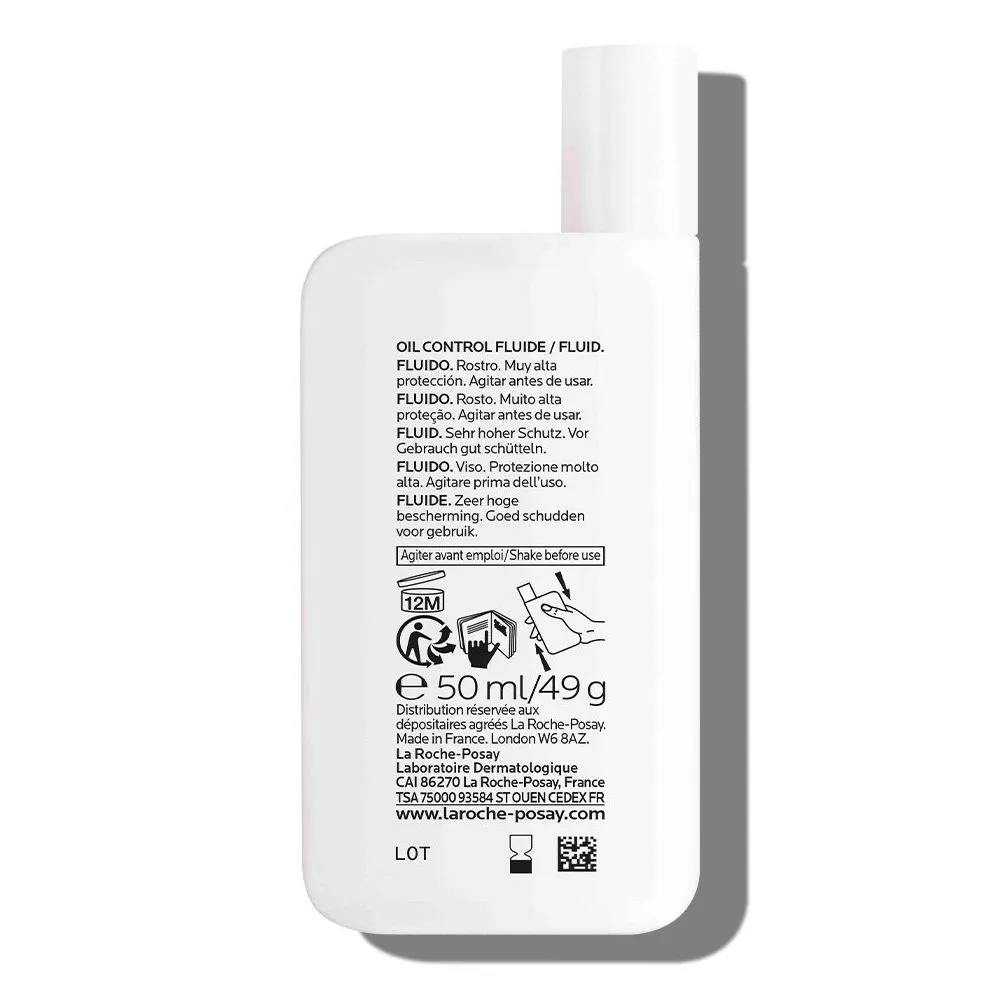 ANTHELIOS UV MUNE 400 FLUIDO OIL CONTROL Fps 50+ X 50ml - Imagen 2