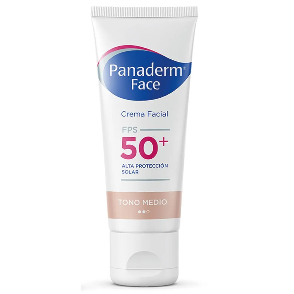 PANADERM FACE SOLAR COLOR MEDIO Fps 50 X 50ml - Imagen 2