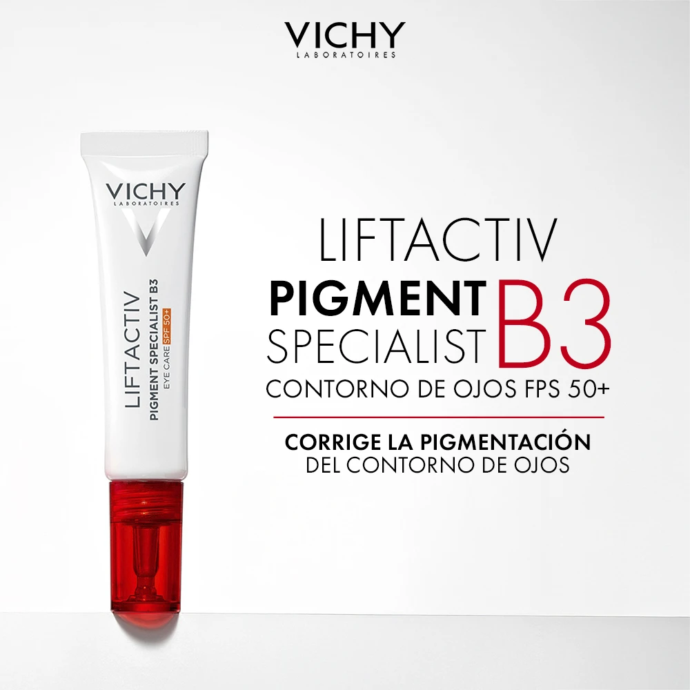 VICHY LIFTACTIV B3 PIGMENT CONTORNO DE OJOS ANTIMANCHAS SPF50 X 15ml - Imagen 2
