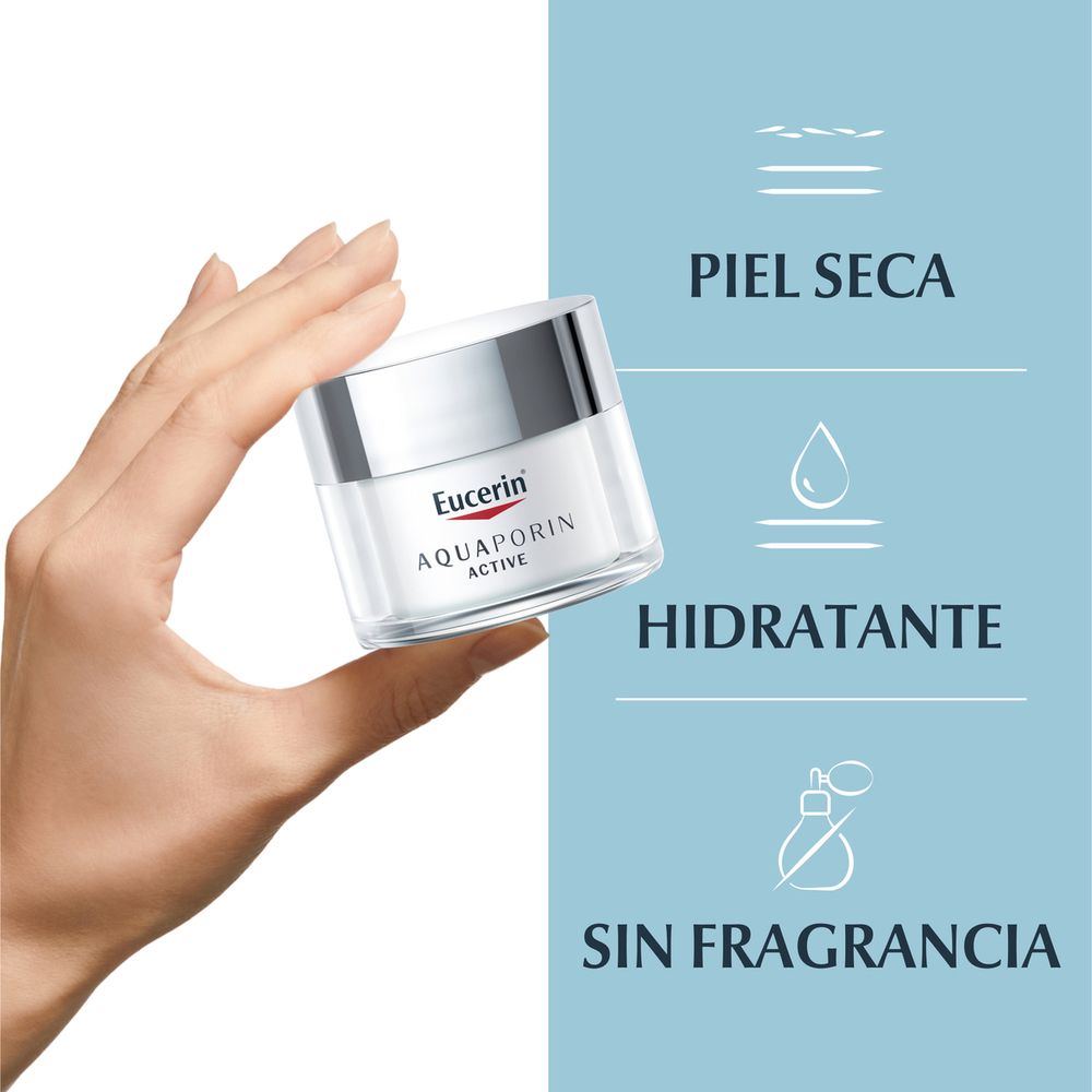 EUCERIN AQUAPORIN ACTIVE HUMECTANTE PIEL SECA X 50ml - Imagen 5