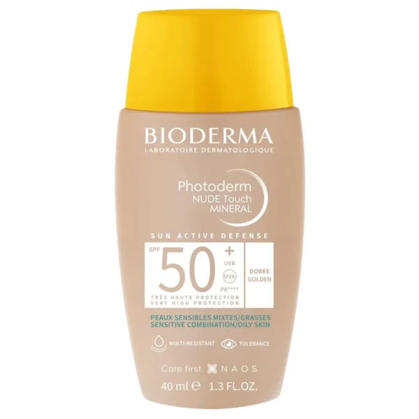 BIODERMA PHOTODERM SPF 50+ NUDE TOUCH X40 TONO DORADO