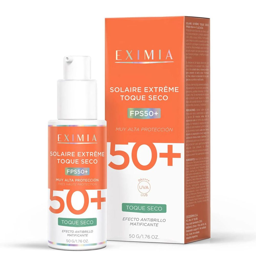 EXIMIA SOLAIRE EXTREME FPS50 TOQUE SECO X 50 - Imagen 2