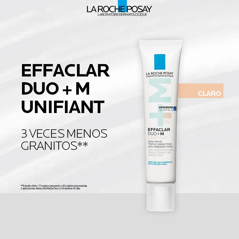 EFFACLAR DUO +M UNIFIANT TONO LIGHT X 40ml - Imagen 2