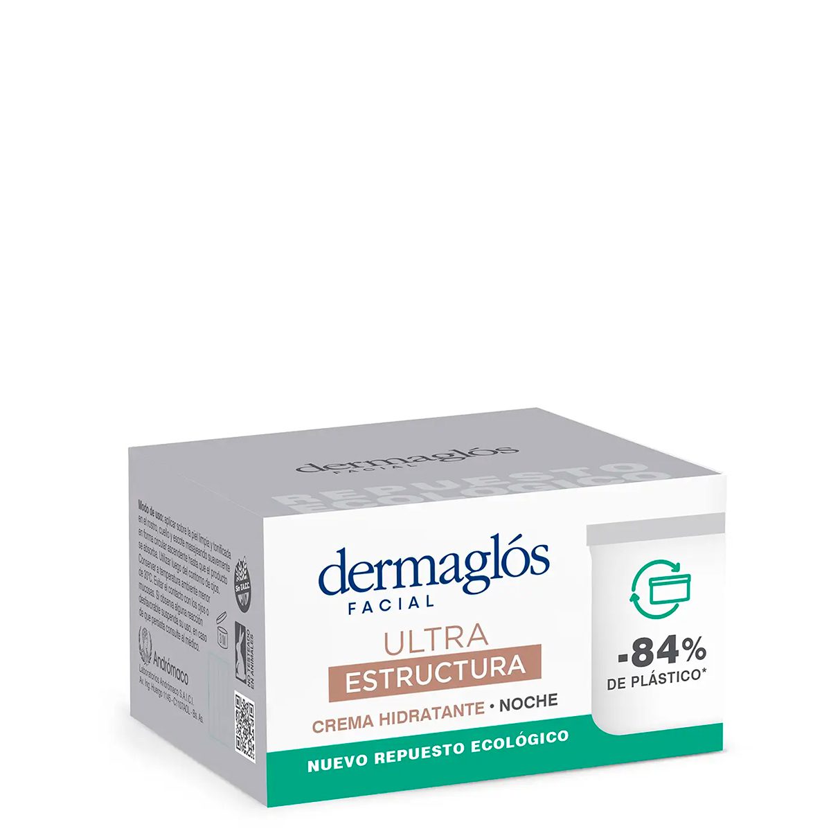 DERMAGLOS FACIAL ULTRA ESTRUCTURA CREMA HIDRATANTE DE NOCHE REPUESTO X 50 - Imagen 2