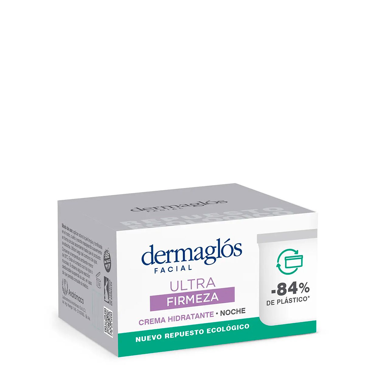 DERMAGLÓS FACIAL ULTRA FIRMEZA CREMA HIDRATANTE DE NOCHE REPUESTO X 50 - Imagen 2