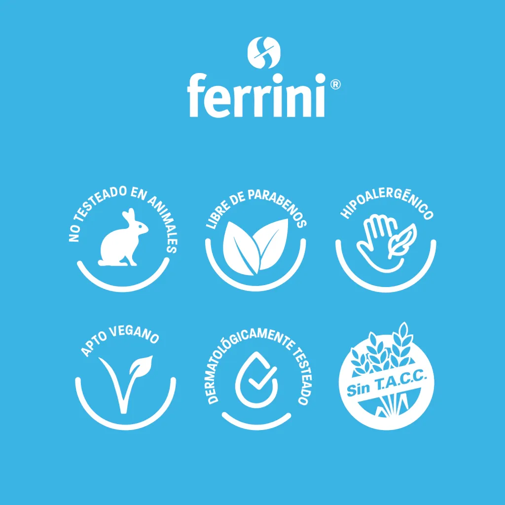 FERRINI CREMA CORPORAL HIDRATANTE Y REFRESCANTE X 300ml - Imagen 5