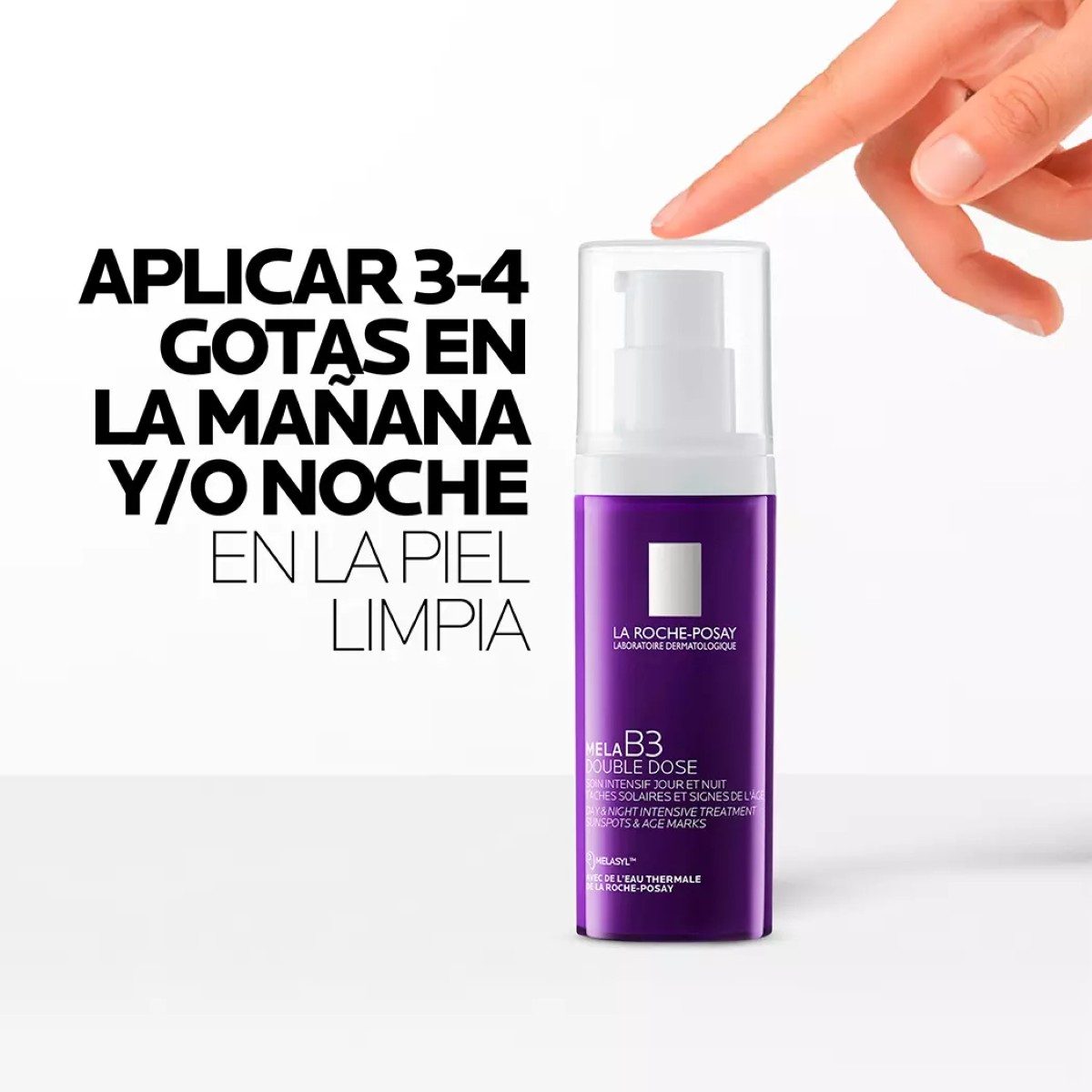 MELA B3 DOBLE DOSIS CREMA GEL ANTIMANCHAS Y REAFIRMANTE X40 - Imagen 5