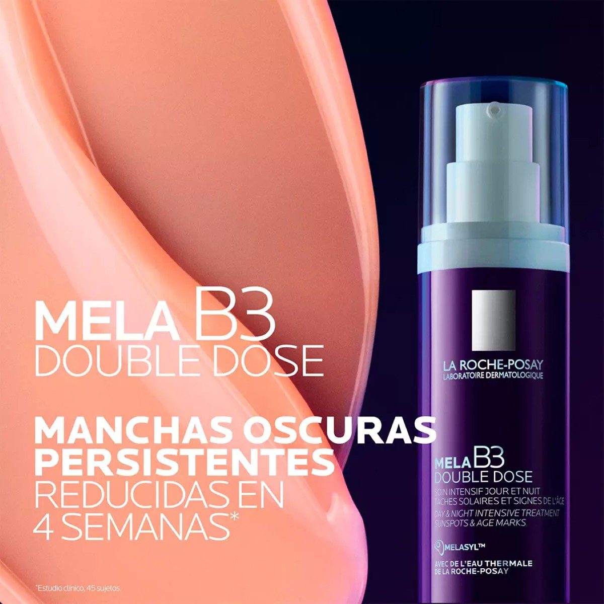 MELA B3 DOBLE DOSIS CREMA GEL ANTIMANCHAS Y REAFIRMANTE X40 - Imagen 6