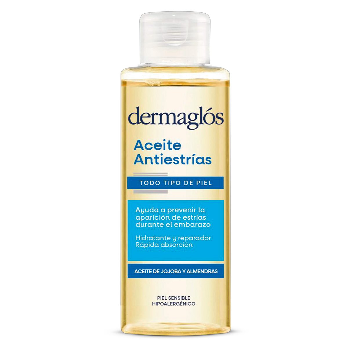 DERMAGLOS CORPORAL ACEITE ANTIESTRIAS X 70ml - Imagen 2