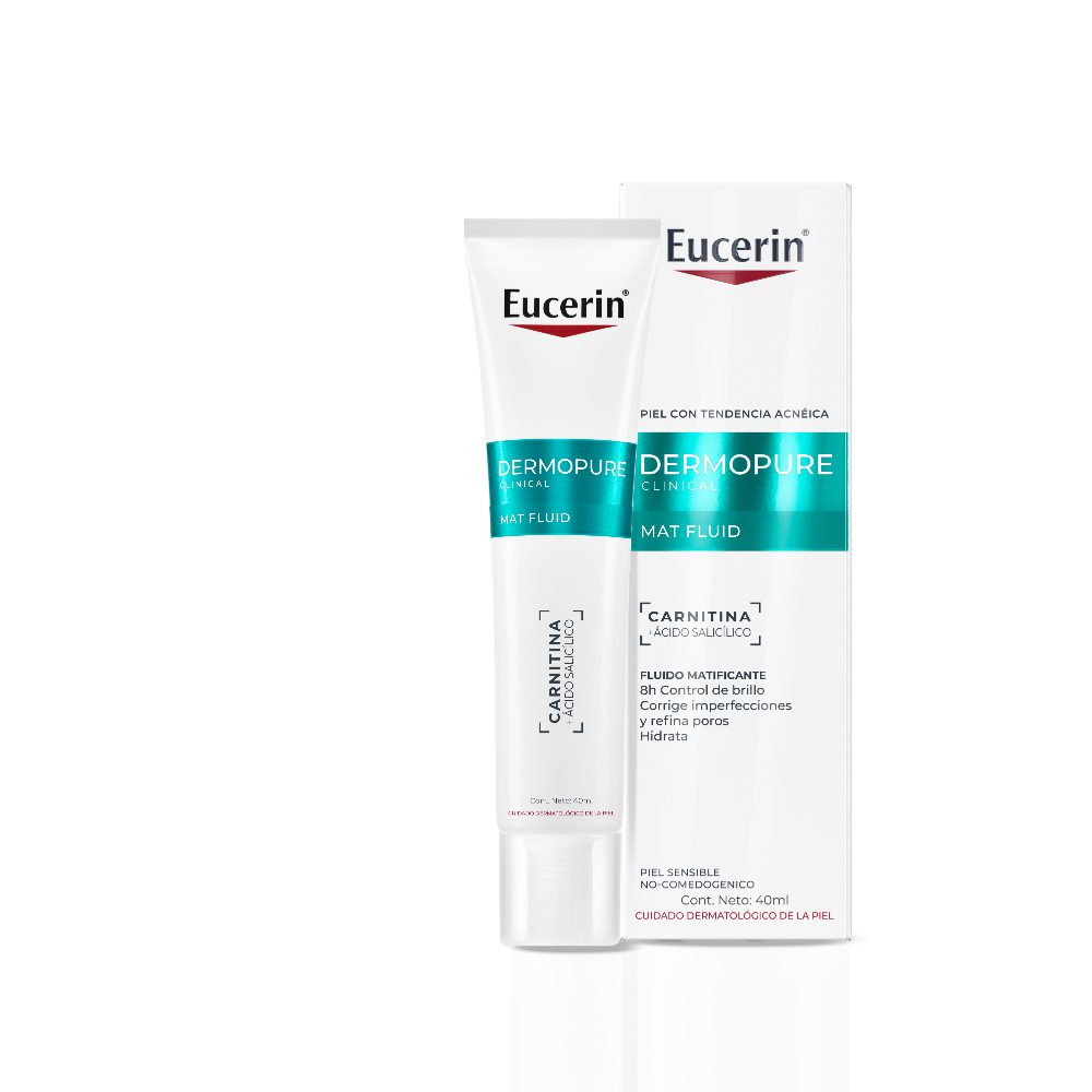 EUCERIN DERMOPURE CLINICAL FLUIDO MATIFICANTE ANTI ACNE X 40ml - Imagen 3