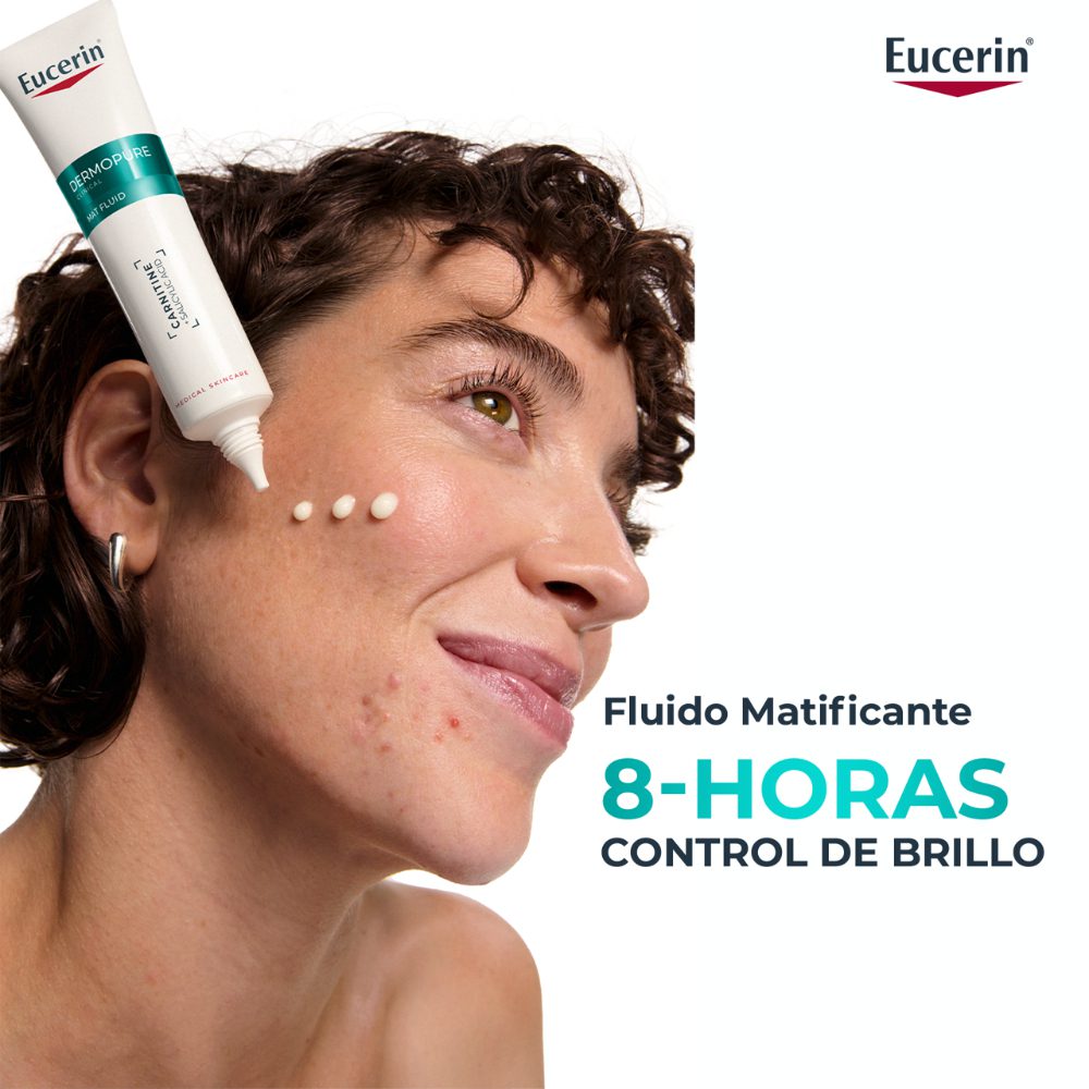 EUCERIN DERMOPURE CLINICAL FLUIDO MATIFICANTE ANTI ACNE X 40ml - Imagen 5