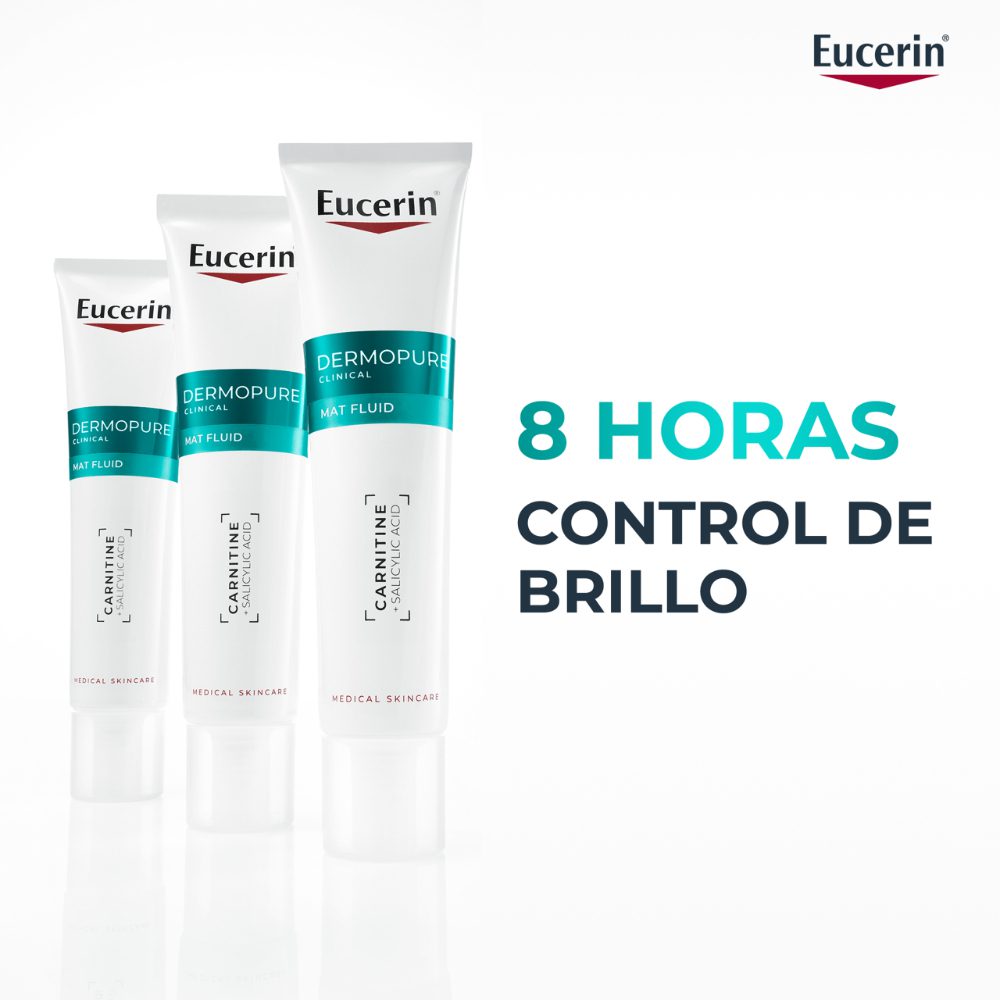 EUCERIN DERMOPURE CLINICAL FLUIDO MATIFICANTE ANTI ACNE X 40ml - Imagen 6