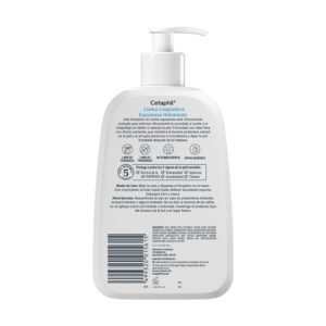 CETAPHIL CREMA LIMPIADORA ESPUMOSA HIDRATANTE FACIAL PIEL SENSIBLE X 473ml - Imagen 2