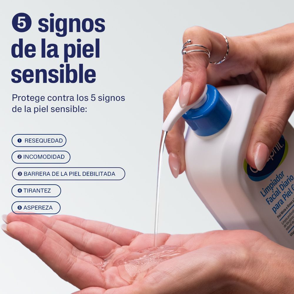 CETAPHIL LOCIÓN LIMPIADORA PARA PIEL GRASA x 473 - Imagen 6