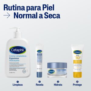 CETAPHIL CREMA LIMPIADORA ESPUMOSA HIDRATANTE FACIAL PIEL SENSIBLE X 473ml - Imagen 8